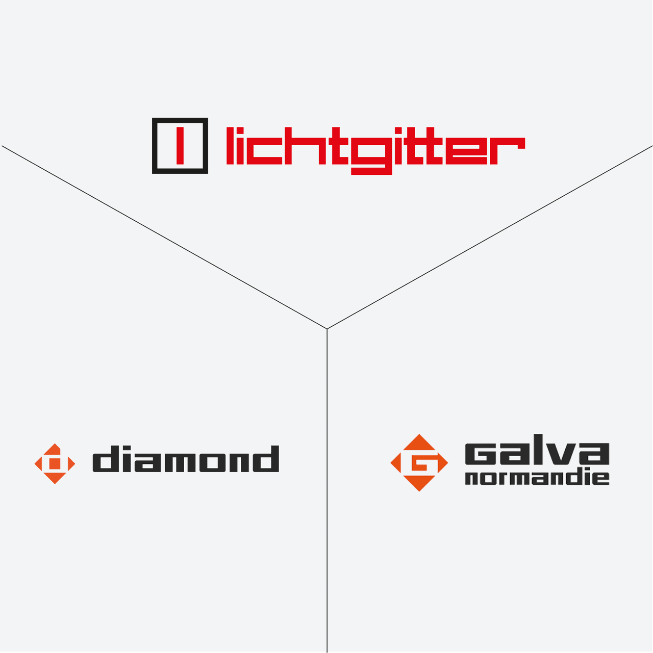 logo entreprise Lichtgitter Diamond et GalvaNormandie